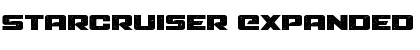 Starcruiser Expanded Expanded Font