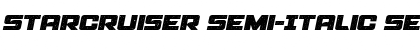 Starcruiser Semi-Italic Font