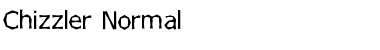 Chizzler Normal Font