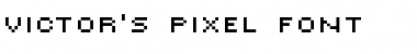 Download Victor's Pixel Font Font
