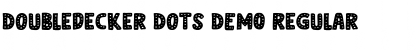 Doubledecker Dots DEMO Font