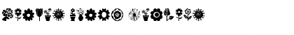 Flower Icons Regular Font