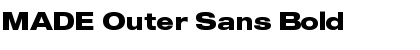 MADE Outer Sans Bold