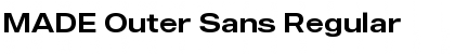 MADE Outer Sans Regular Font