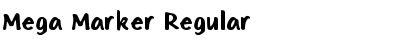 Mega Marker Regular Font