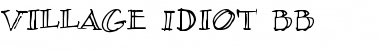 Download Village Idiot BB Font