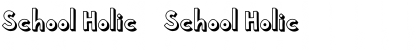 School Holic 6 Font
