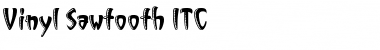 VinylSawtooth ITC Bold Font