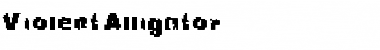 Download Violent Alligator Font