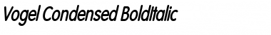 Download Vogel Condensed Font