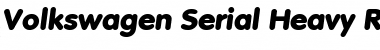 Download Volkswagen-Serial-Heavy Font