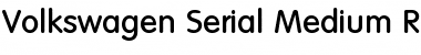 Download Volkswagen-Serial-Medium Font
