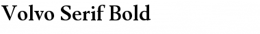 VolvoSerif Bold Font
