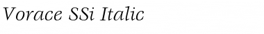 Vorace SSi Italic Font
