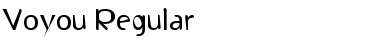 Voyou Regular Font