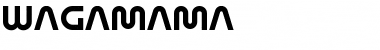 Download Wagamama Font