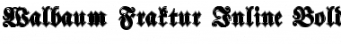 Walbaum-Fraktur Inline Font