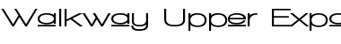 Walkway Upper Expand Ultra Regular Font