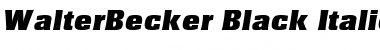 Download WalterBecker-Black Font