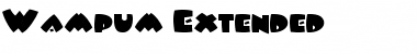 WampumExtended Normal Font