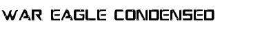 War Eagle Condensed Condensed Font