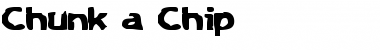 Chunk-a-Chip Font