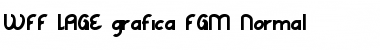 Download WFF LAGE grafica FGM Normal Font