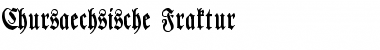 Chursaechsische Fraktur Regular Font