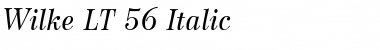 Wilke LT Roman Italic