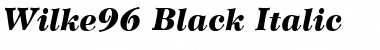 Wilke96-Black Font