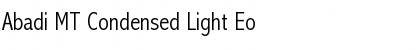 Abadi MT Condensed Light Eo Font