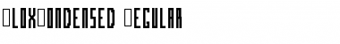 Blox Condensed Font