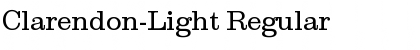 Clarendon-Light Font