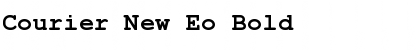 Courier New Eo Font