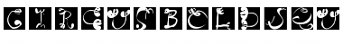 CircusBoldSquaresInvers Regular Font