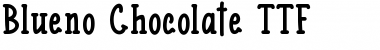 Blueno Chocolate Regular Font