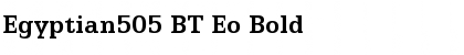 Egyptian505 BT Eo Bold