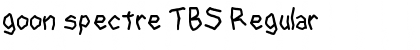 goon spectre TBS Font
