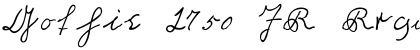Gothic 1750 JR Font