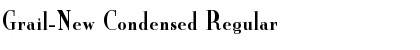 Grail-New Condensed Regular Font