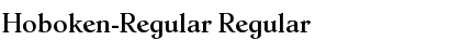 Hoboken-Regular Font