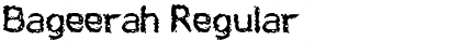 Bageerah Regular Font