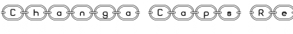 Changa Caps Regular Font