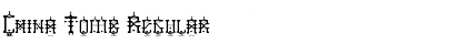 China Tomb Font