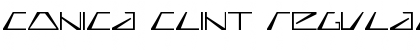 Conica Clint Regular Font