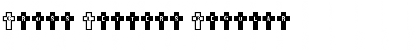 Cross Letters Font