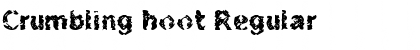 Crumbling hoot Regular Font