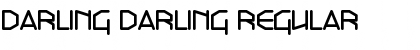 Darling Darling Regular Font