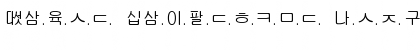 Korea Fontalica Regular Font