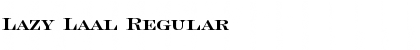 Lazy Laal Font